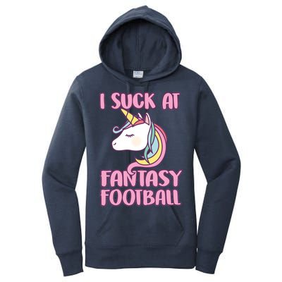 Funny Unicron I Suck At Fantasy Football Women's Pullover Hoodie