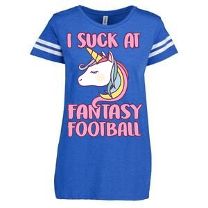 Funny Unicron I Suck At Fantasy Football Enza Ladies Jersey Football T-Shirt