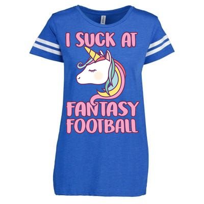 Funny Unicron I Suck At Fantasy Football Enza Ladies Jersey Football T-Shirt