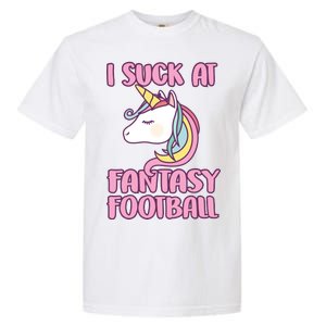 Funny Unicron I Suck At Fantasy Football Garment-Dyed Heavyweight T-Shirt