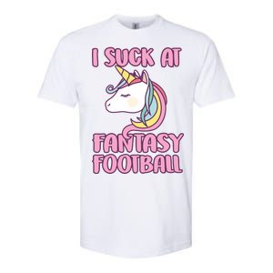 Funny Unicron I Suck At Fantasy Football Softstyle CVC T-Shirt