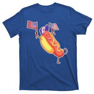 Funny USA American Flag Hotdog T-Shirt