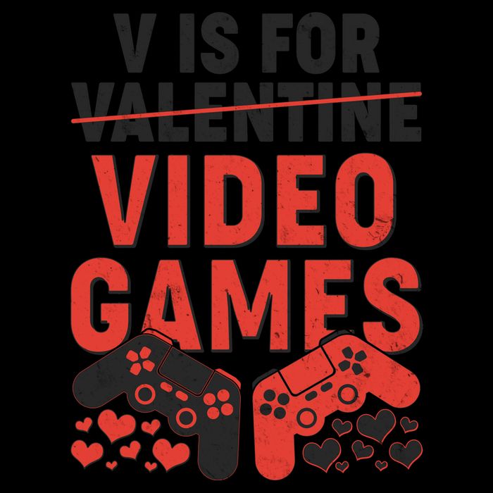 Funny V is For Video Games Gaming Fan Mug