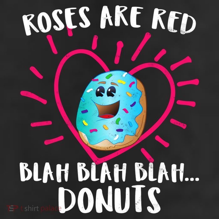 Funny Valentines Day Donuts Roses Are Red Cool Comfort Performance Bucket Hat