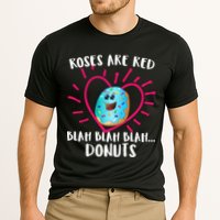 Funny Valentines Day Donuts Roses Are Red Performance Shirt