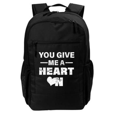 Funny Valentines Day Give Me A Heart On Daily Commute Backpack