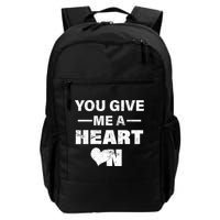 Funny Valentines Day Give Me A Heart On Backpack