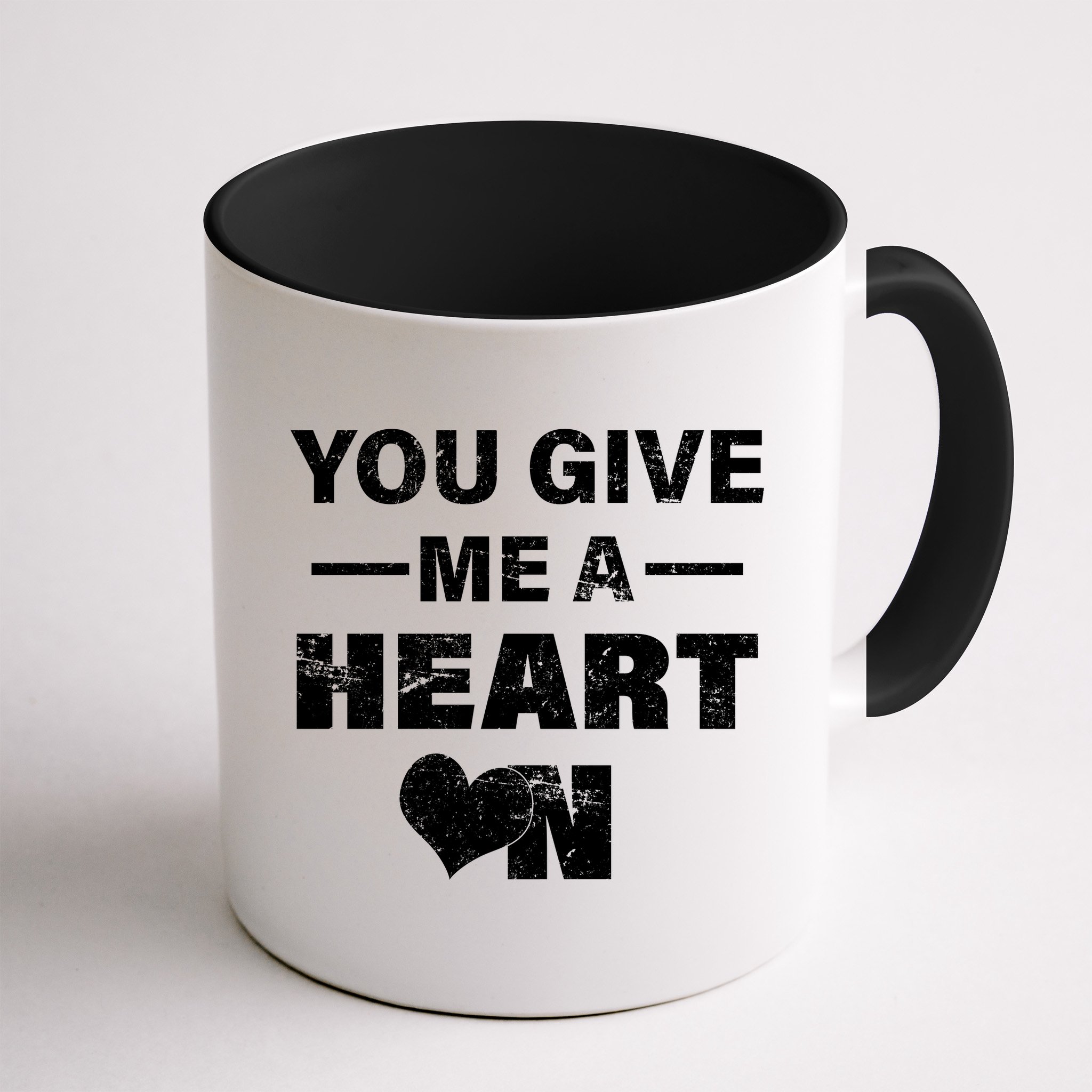 Funny Valentines Day Give Me A Heart On Mug