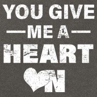 Funny Valentines Day Give Me A Heart On Cotton Canvas Backpack