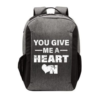 Funny Valentines Day Give Me A Heart On Vector Backpack