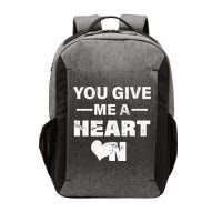 Funny Valentines Day Give Me A Heart On Vector Backpack