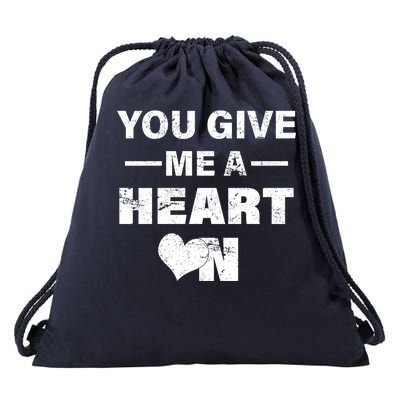 Funny Valentines Day Give Me A Heart On Drawstring Bag