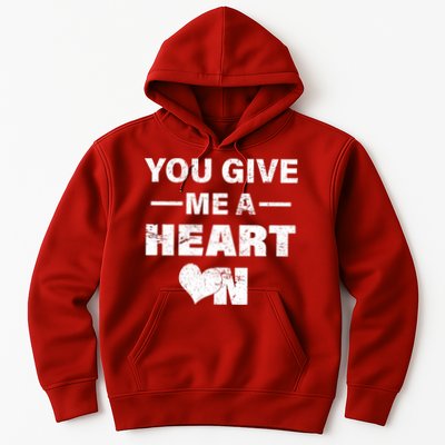 Funny Valentines Day Give Me A Heart On Hoodie