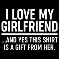 Funny Valentine's Day I Love My Girlfriend Backpack