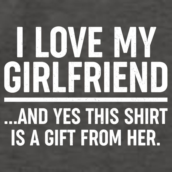 Funny Valentine's Day I Love My Girlfriend Vector Backpack
