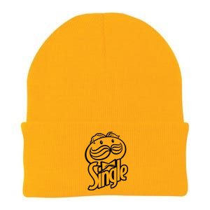 Funny Valentine's Day Single Chips Logo Knit Cap Winter Beanie