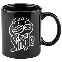 Funny Valentine's Day Single Chips Logo 11oz C Handle Ceramic Mug