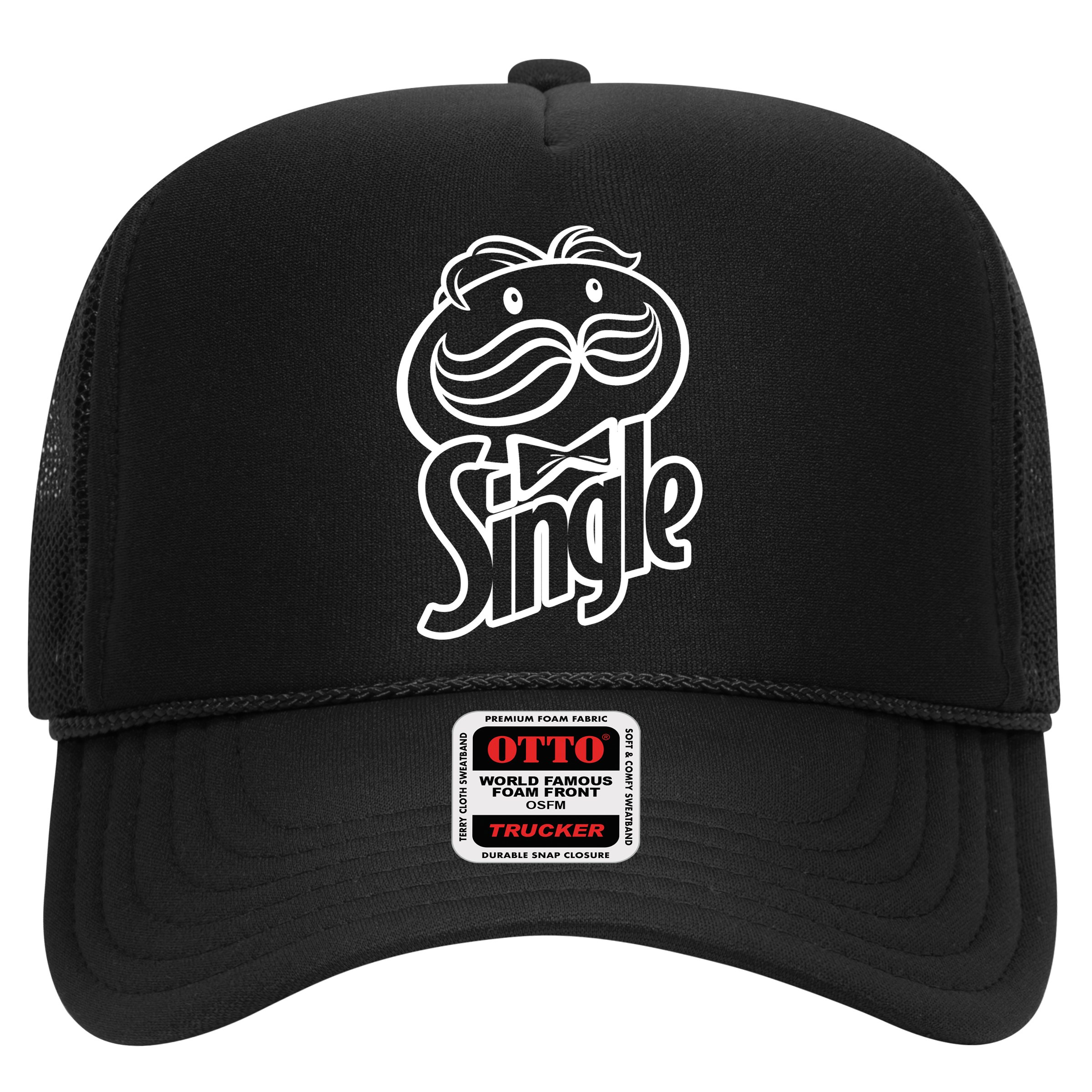 Funny Valentine's Day Single Chips Logo Hat
