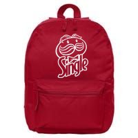 Funny Valentine's Day Single Chips Logo 16 in Basic Backpack