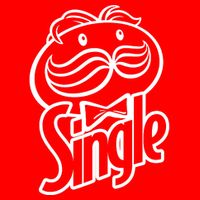 Funny Valentine's Day Single Chips Logo 16 in Basic Backpack