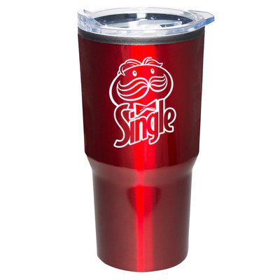 Funny Valentine's Day Single Chips Logo Tumbler