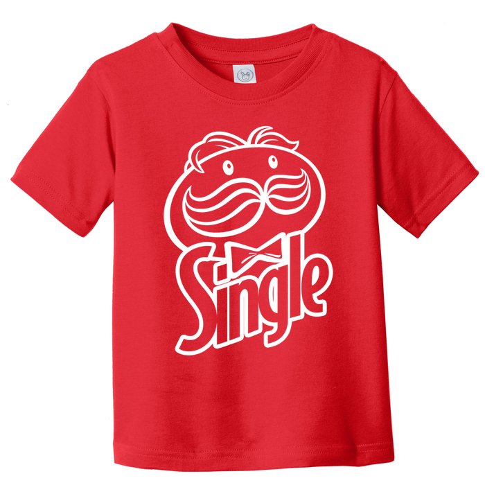 Funny Valentine's Day Single Chips Logo Toddler T-Shirt