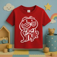 Funny Valentine's Day Single Chips Logo Toddler T-Shirt