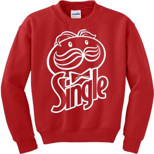 Funny Valentine's Day Single Chips Logo Kids Sweatshirt