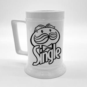 Funny Valentine's Day Single Chips Logo Beer Stein