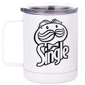 Funny Valentine's Day Single Chips Logo 12 oz Stainless Steel Tumbler Cup