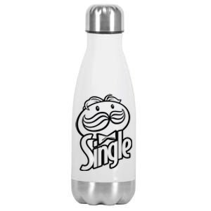 Funny Valentine's Day Single Chips Logo Stainless Steel Insulated Water Bottle