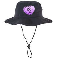 Funny Valentine's Day You'll Do Candy Heart Anti-Valentine Legacy Cool Fit Booney Bucket Hat