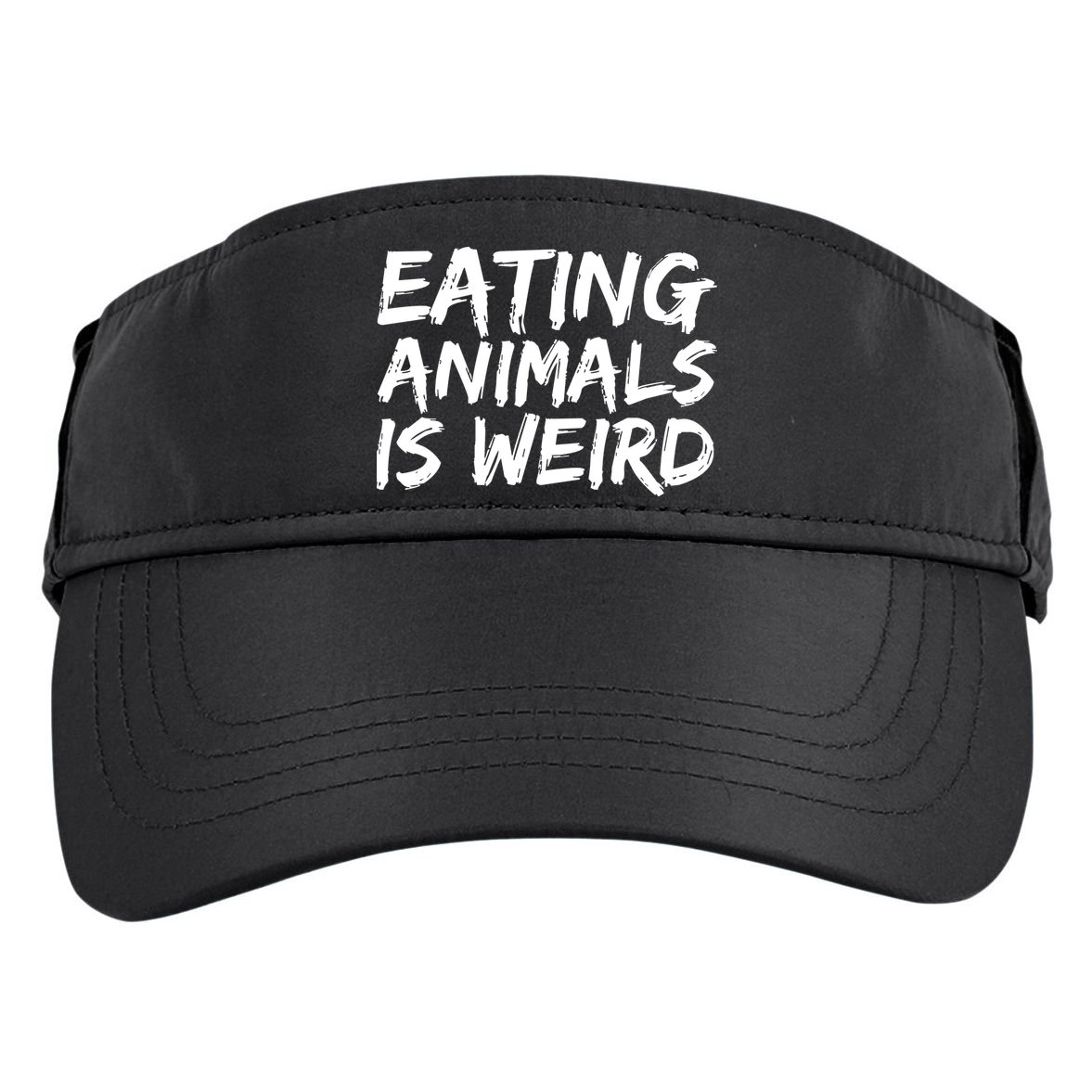 Funny Vegetarian  Adult Drive Performance Visor