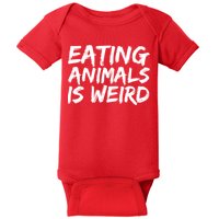 Funny Vegetarian  Baby Bodysuit