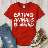 Funny Vegetarian  Womens T-Shirt