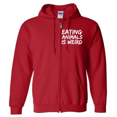 Funny Vegetarian  Full Zip Hoodie