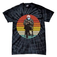 Funny Vintage Bernie Sanders Mitten Meme Tie-Dye T-Shirt