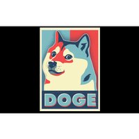 Funny Vintage Doge Meme Crypto Currency Bumper Sticker