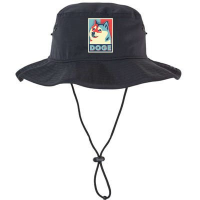 Funny Vintage Doge Meme Crypto Currency Legacy Cool Fit Booney Bucket Hat