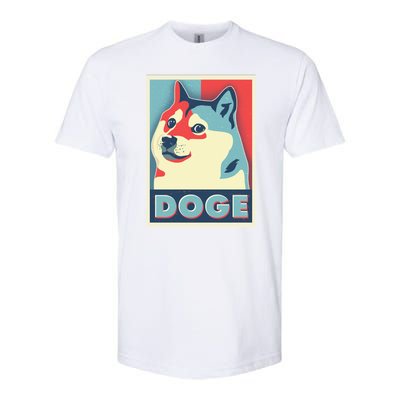 Funny Vintage Doge Meme Crypto Currency Softstyle® CVC T-Shirt