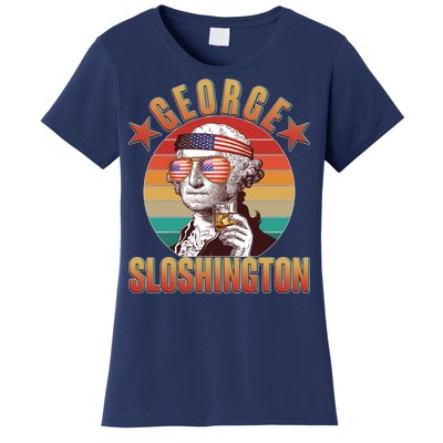 Funny Vintage George Sloshington Women's T-Shirt