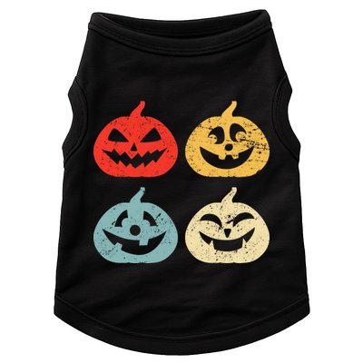 Funny Vintage Jack O Lanterns Pumkin Doggie Tank
