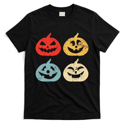 Funny Vintage Jack O Lanterns Pumkin T-Shirt