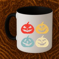 Funny Vintage Jack O Lanterns Pumkin Mug