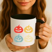 Funny Vintage Jack O Lanterns Pumkin Mug