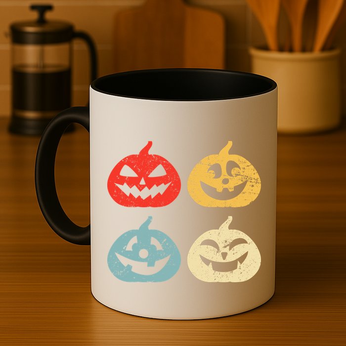 Funny Vintage Jack O Lanterns Pumkin Mug