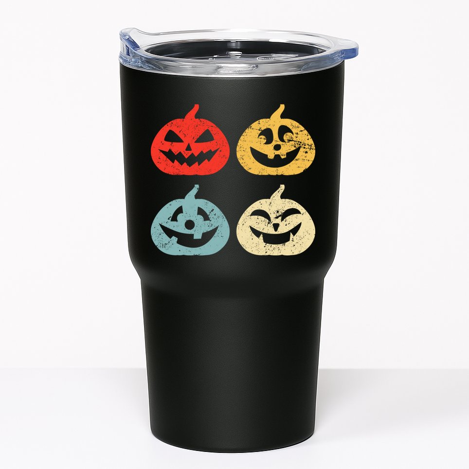 Funny Vintage Jack O Lanterns Pumkin Tumbler
