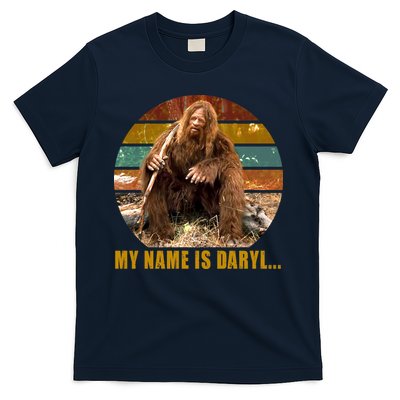 Funny Vintage My Name is Daryl Big Foot T-Shirt