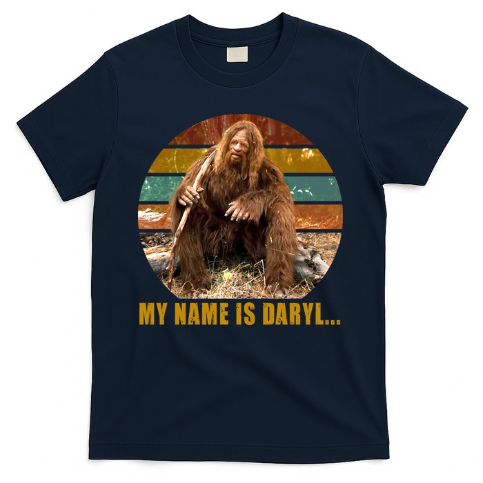 Funny Vintage My Name is Daryl Big Foot T-Shirt
