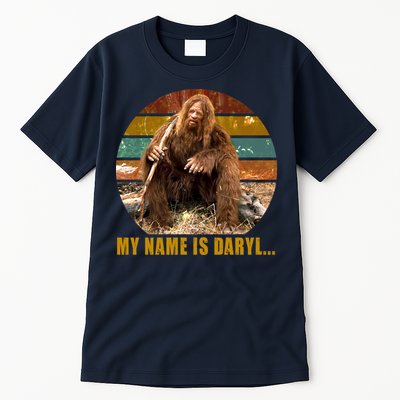 Funny Vintage My Name is Daryl Big Foot Tall T-Shirt